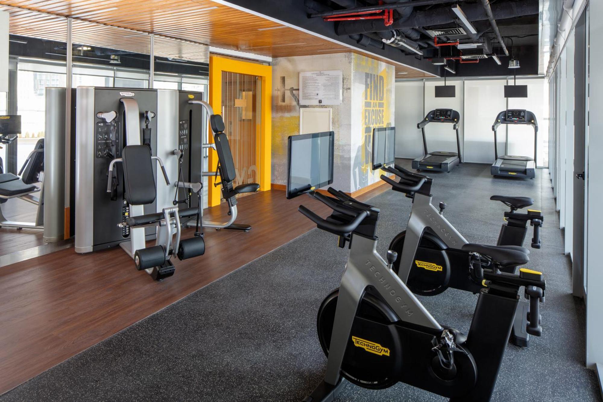 Hotel The First Collection Dubai Business Bay Esterno foto Fitness center