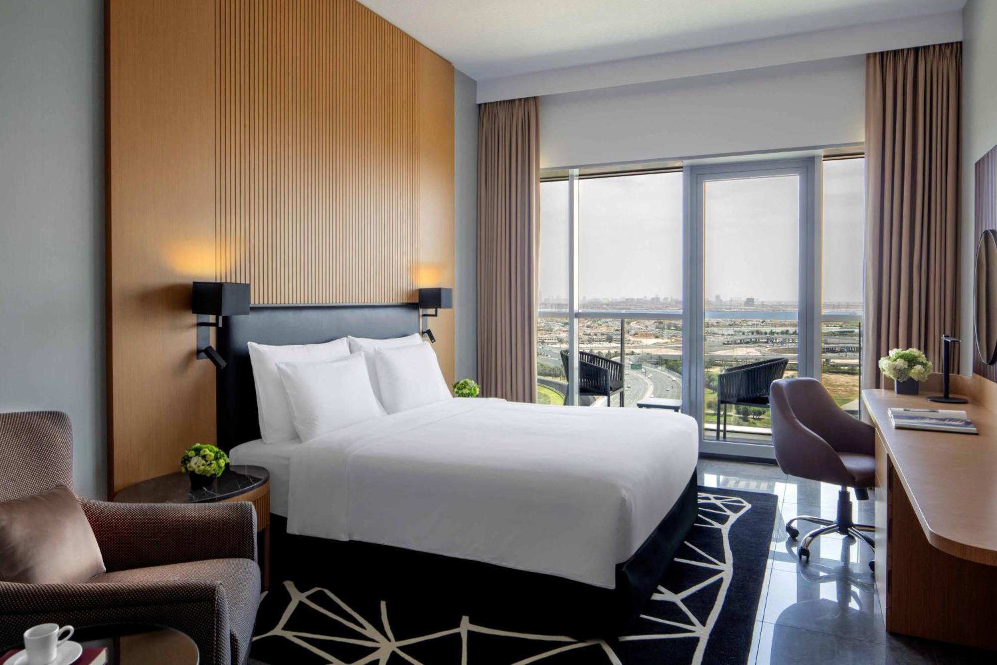 Hotel The First Collection Dubai Business Bay Esterno foto A room at the hotel