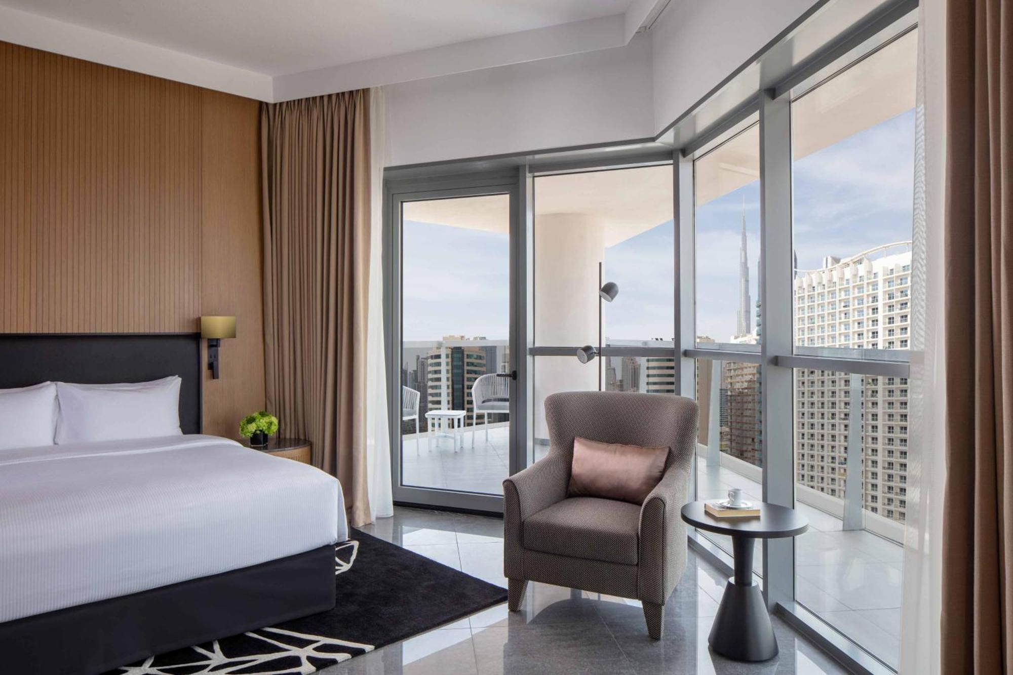 Hotel The First Collection Dubai Business Bay Esterno foto A room at Jumeirah Jumeirah